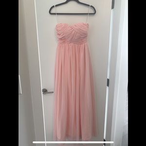 Blush Bridesmaid Dress